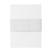 ホワイトウォッ結婚クウッドのラベンダーリース 招待状ベリーバンド (裏面例)