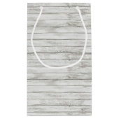 ホワイトウォッ航海のクウッドビーチ結婚式コレクション スモールペーパーバッグ (裏面)