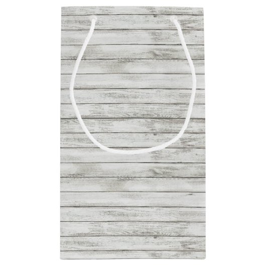 ホワイトウォッ航海のクウッドビーチ結婚式コレクション スモールペーパーバッグ (裏面)