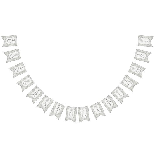 ホワイトウォッ航海のクウッドビーチ結婚式コレクション バンティングフラッグ (全)