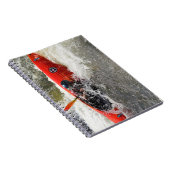 ホワイトウォーターカヤックアドベンチャーノート ノートブック (右側)