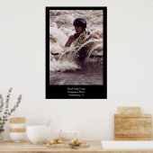 ホワイトウォーターカヤック ポスター (キッチン)