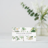 ホワイトウォーターカラーフローラ&グリーンプロフェッショナル 名刺 (スタンド正面)