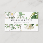 ホワイトウォーターカラーフローラ&グリーンプロフェッショナル 名刺 (正面)