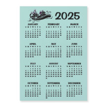 ホワイトウォーターラフティング2025カレンダー磁気カード