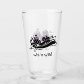 ホワイトウォーターリバーラフティングデザイン タンブラーグラス (正面)