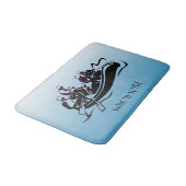 ホワイトウォーターリバーラフティングデザイン バスマット (アングル)