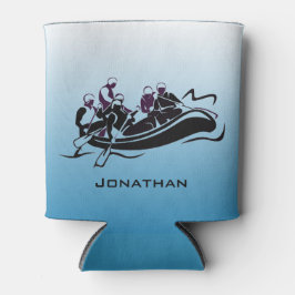 ホワイトウォーターリバーラフティングデザイン 缶クーラー