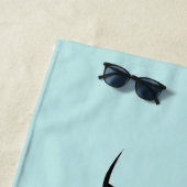 ホワイトウォーターリバーラフティング ビーチタオル (インサイチュ)