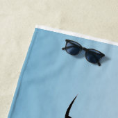 ホワイトウォーターリバーラフティング ビーチタオル (インサイチュ)