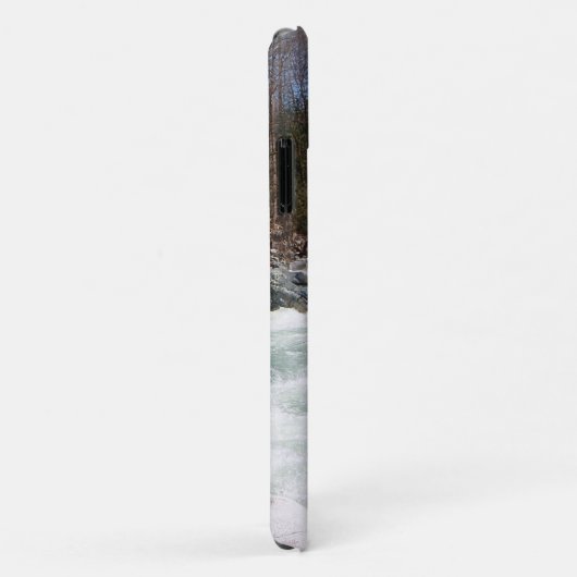 ホワイトウォーター写真(縦パーソナライズされた) Case-Mate iPhoneケース (裏面/右)