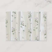 ホワイトウォーター絵を描カラーバラオンシャンパンシルク エンクロージャーカード (裏面)