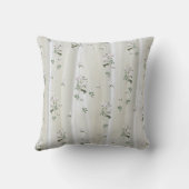 ホワイトウォーター絵を描カラーバラオンシャンパンシルク クッション (裏面)