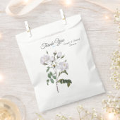 ホワイトウォーター絵を描カラーバラオンシャンパンシルク フェイバーバッグ (クリップ留めされた状態)