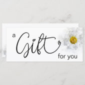 *~*ホワイトウォーター色デイジーハートミニマリストガーリー (正面/裏面)