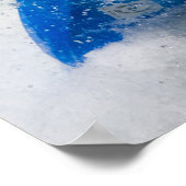 ホワイトウォーター・カヤック写真ポスター ポスター (角)