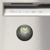 ホワイトウォーター・リリー磁石 マグネット (インサイチュ (食洗機))