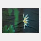 ホワイトウォーター・リリー キッチンタオル (横)