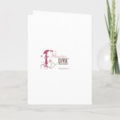 ホワイトウサギシャワー招待状 招待状 (裏面)