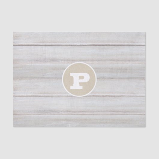 ホワイトウッドシャビーシックファームハウス素朴パーティー 薄葉紙 (正面)