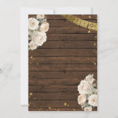 ホワイトウッドバプテスマ1stバースデーツインボーイ&ガール 招待状 (裏面)