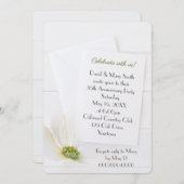 ホワイトウッドパーティーコスモス35周年記念 招待状 (正面/裏面)