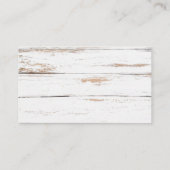 ホワイトウッドヴィンテージトレンディーサロンありがとう 名刺 (裏面)