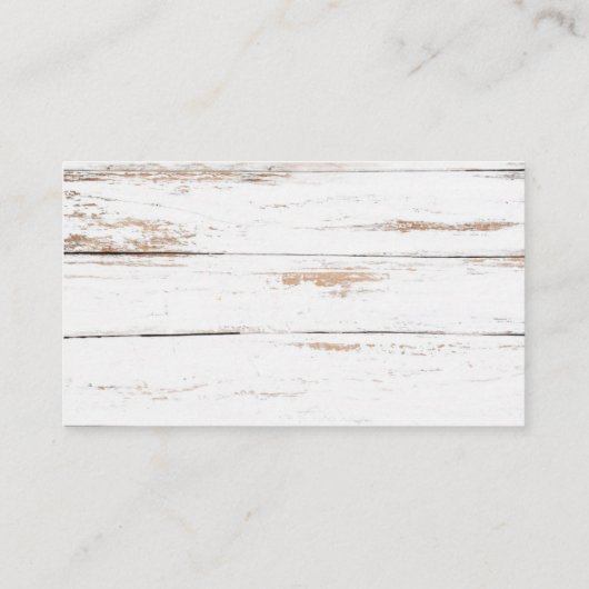 ホワイトウッドヴィンテージトレンディーサロンありがとう 名刺 (裏面)