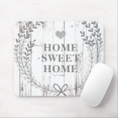 ホワイトウッド素朴ファームハウスシャビーシックカスタムホテル マウスパッド (マウス)