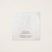 ホワイトウッド追加ロゴネックレスイヤリングディスプレイカード (裏面)