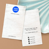 ホワイトウッド追加ロゴペンダントネックレスディスプレイ