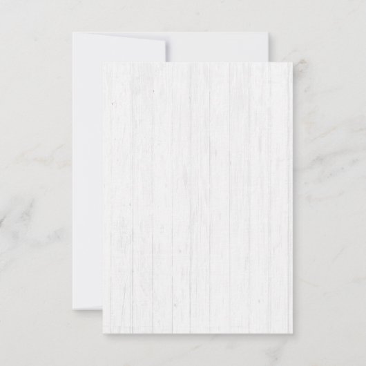 ホワイトウッド&キャリッジガールベビーシャワーありがとう サンキューカード (裏面)