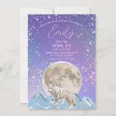 ホワイトウルフとムーンノーザンライト 招待状 (正面)