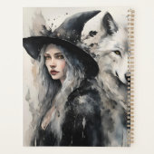 ホワイトウルフと魔女 プランナー手帳 (裏面)