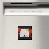 ホワイトウルフココペリ マグネット (インサイチュ (食洗機))