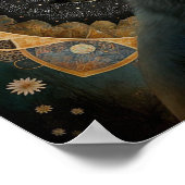 ホワイトウルフマンダラ ポスター (角)