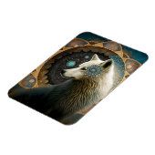 ホワイトウルフマンダラ マグネット (左側)