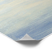 ホワイトウルフ絵を描ズ –  ポスター (角)