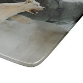 ホワイトウルフ カッティングボード (角)