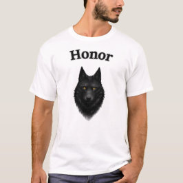 ホワイトウルフ グラフィックTシャツ Tシャツ