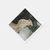 ホワイトウルフ スタンダードカクテルナプキン (角)