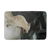 ホワイトウルフ バスマット (正面)