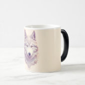 ホワイトウルフ – マグカップ (正面右)