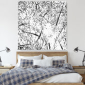 ホワイトエイリアングラス キャンバスプリント (インサイチュ (寝室))