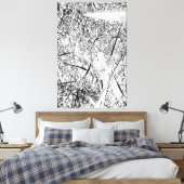 ホワイトエイリアングラス キャンバスプリント (インサイチュ (寝室))