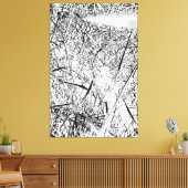 ホワイトエイリアングラス キャンバスプリント (インサイチュ (リビング))