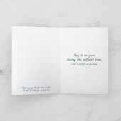 ホワイトエグリと睡蓮悔やみや弔慰 カード (内部)