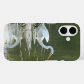 ホワイトエグレット反射万能ケース Case-Mate iPhoneケース (裏面 (横))