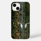 ホワイトエグレット反射iPhoneケース Case-Mate iPhoneケース (裏面)