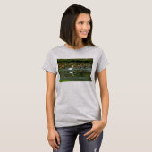 ホワイトエグレット反射Tシャツ Tシャツ (正面フル)